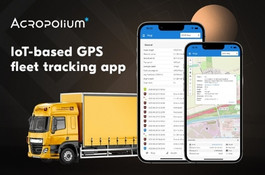 IoT-Based GPS Fleet Tracking App Development